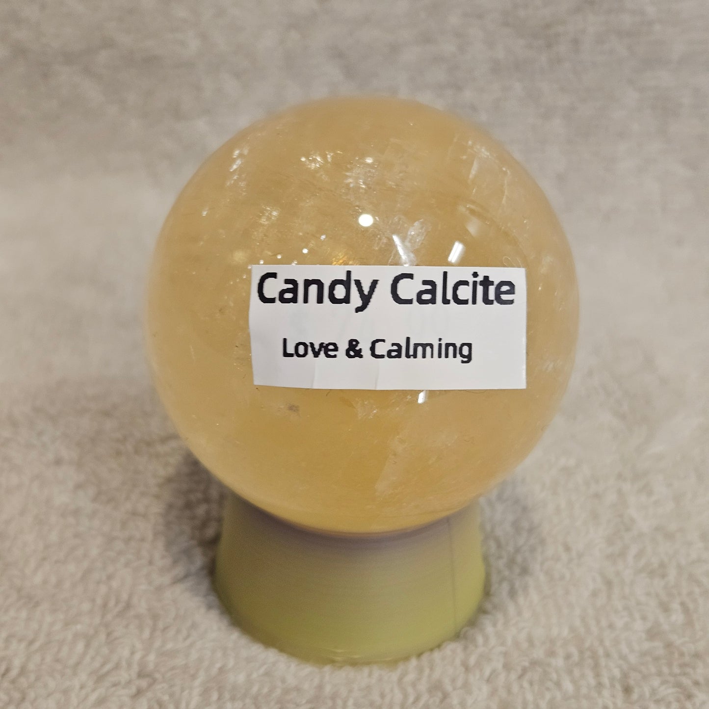 Candy Calcite Sphere