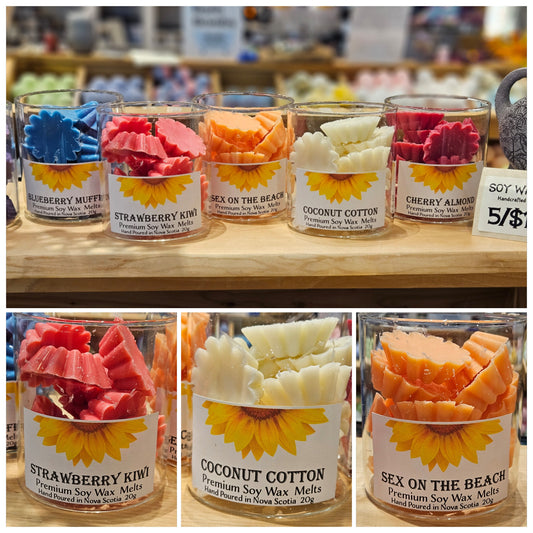 Individual Soy "Tart" wax melts - pack of 5