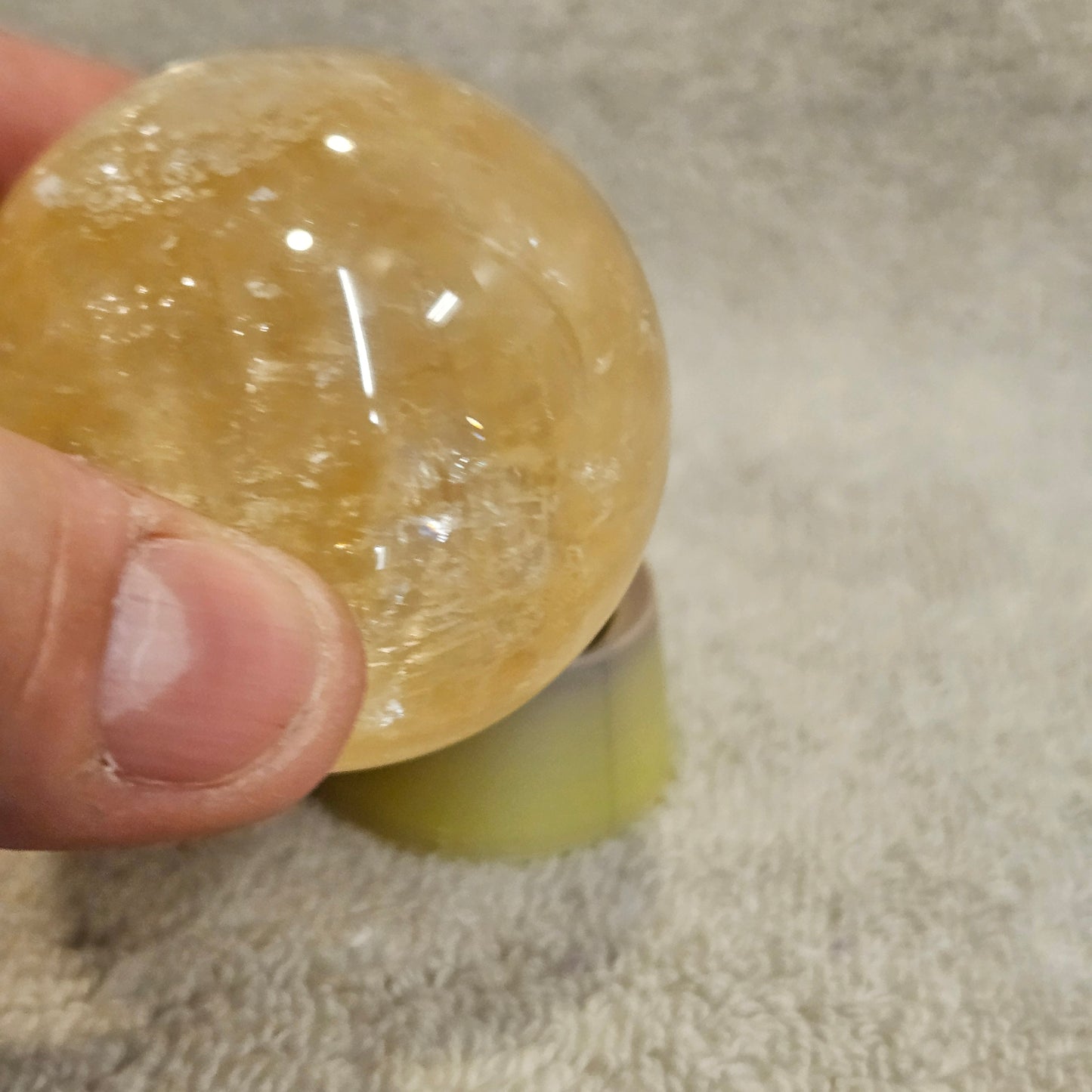 Candy Calcite Sphere