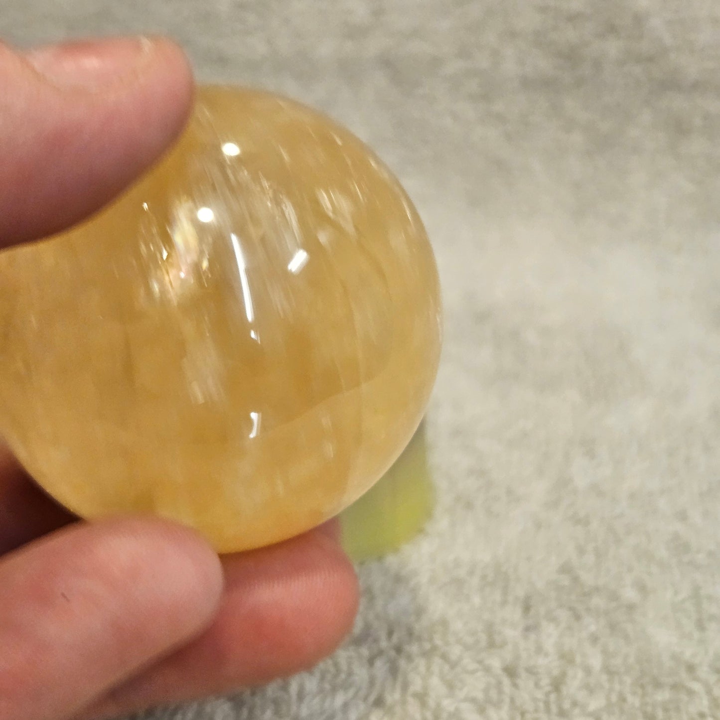 Candy Calcite Sphere