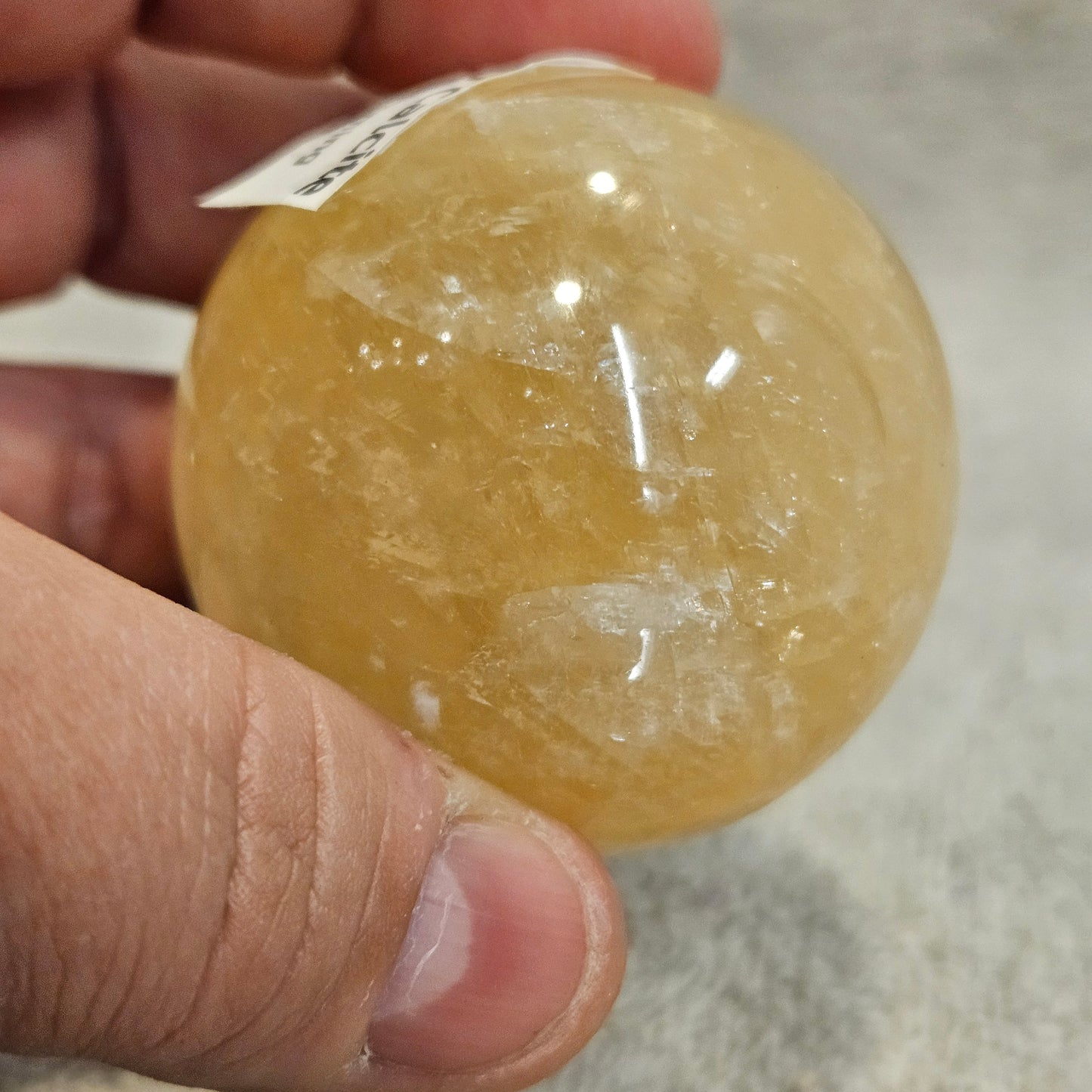 Candy Calcite Sphere