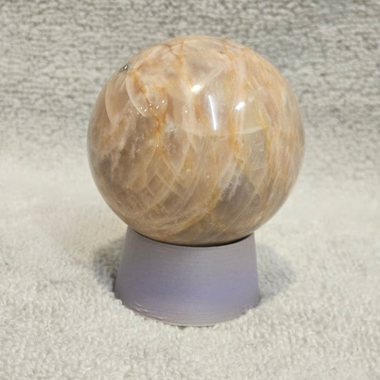 Peach Moonstone Sphere