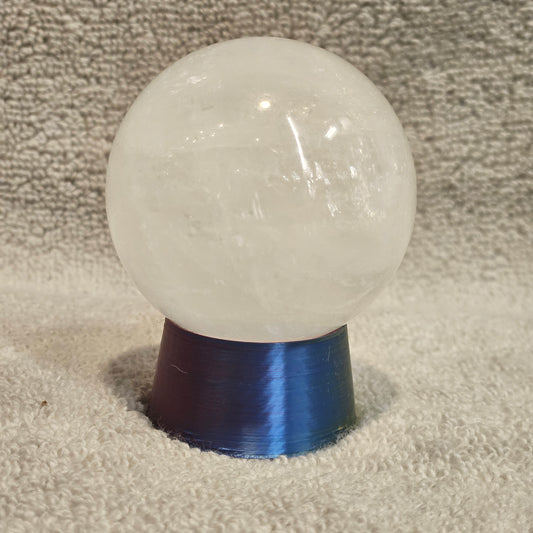 White Calcite Sphere